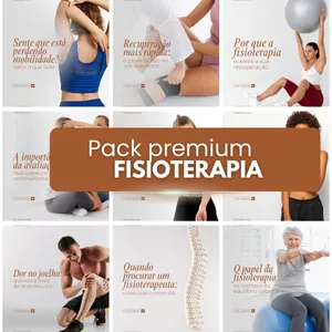 Imagem de capa para o Curso online Pack Premium Fisioterapia 