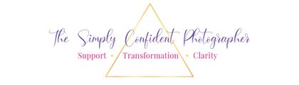 The Simply Confident Photographer logo