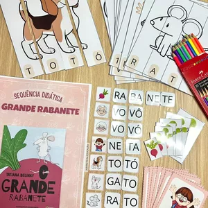 Imagem de capa para o Ebook O GRANDE RABANETE- SEQUÊNCIA DIDÁTICA 