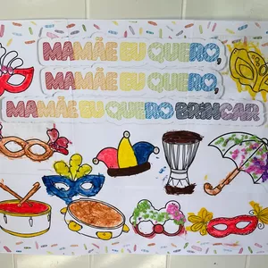 Imagem de capa para o Ebook Cartaz Coletivo Carnaval