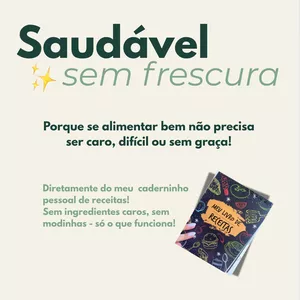 Imagem de capa para o Ebook Saudável sem Frescura 🍳🥗✨