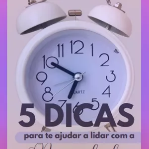 Imagem de capa para o Ebook 5 DICAS PARA LIDAR COM A ANSIEDADE