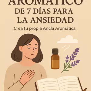 Imagen de portada para Ebook El diario aromático de 7 días para la Ansiedad