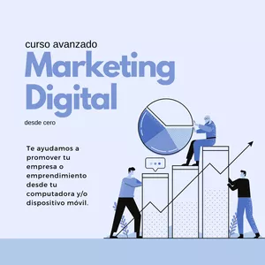 Imagen de portada para Curso online curso avanzado de marketing digital para principiantes 