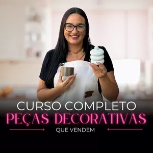 Imagem de capa para o Curso online Peças Decorativas que Vendem
