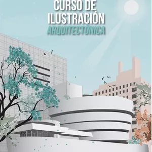 Imagen de portada para Curso online Curso de ilustración arquitectónica