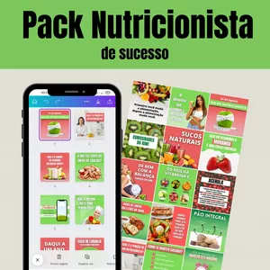Imagem principal do produto PACK NUTRICIONISTA DE SUCESSO