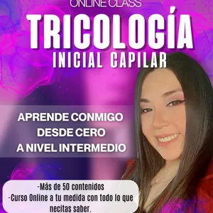 Imagen de portada para Curso online TRICOLOGÍA CAPILAR INICIAL - ALISADOS