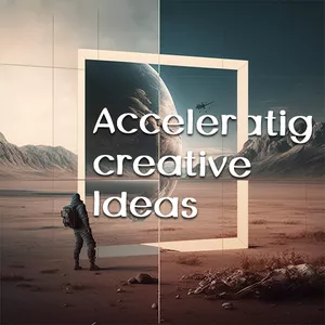 Cover image for Online service Accelerating creative Ideas - fulfill what you imagine, build what you worth
