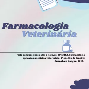 Imagem de capa para o Ebook Apostila de Farmacologia Veterinária