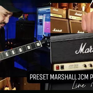 Imagem de capa para o Curso online PRESET LINE 6 POD GO LZ JCM 800 LES PAUL
