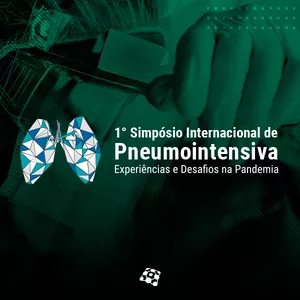Imagem de capa para o Curso online 1º Simpósio Internacional de Pneumointensiva - Experiências e Desafios da Pandemia