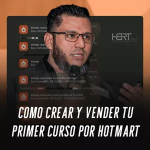 Imagen de portada para Curso online Como Crear y vender tu primer curso por Hotmart