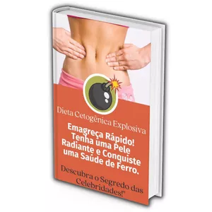 Imagem de capa para o Ebook Dieta Cetogênica Explosiva 