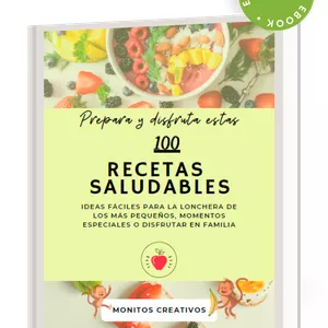 Imagen de portada para Ebook 100 recetas saludables para niños