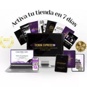 Imagen de portada para Curso online “Tu Tienda Digital en 7 Días: Sistema Paso a Paso para Empezar a Ganar Online”