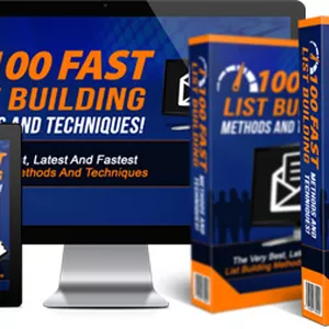 Imagem principal do produto ✔️ 100 Fast List Building Methods and Techniques❗
