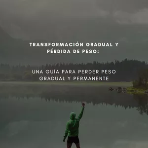 Imagen de portada para Ebook Transformación gradual y pérdida de peso: una guía para perder peso gradual y permanente