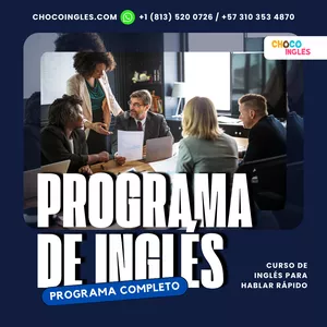 Imagen de portada para Curso online Programa Inglés Choco Inglés