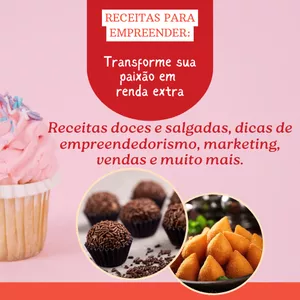 Imagem de capa para o Ebook Receitas para empreender