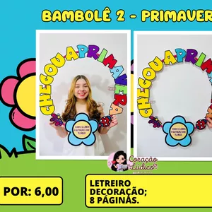 Imagem de capa para o Ebook 🌸Bambolê 2 - Primavera 