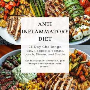 Cover image for Ebook 21-Day Anti-Inflammatory Diet Challenge: Meal Plans, Recipes &amp; Healthy Habits