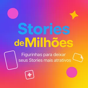 Imagem de capa para o Curso online Stories de Milhões - +500 Figurinhas de diversos temas para stories