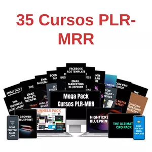 Imagen de portada para Curso online 35 Cursos PLR-MRR
