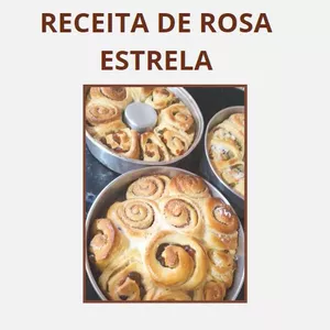 Imagem de capa para o Ebook Receita  de Rosca Estrela  