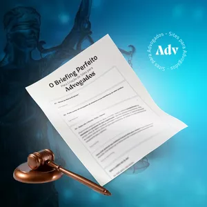 Imagem de capa para o Ebook Briefing para Criação de Sites para Advogados