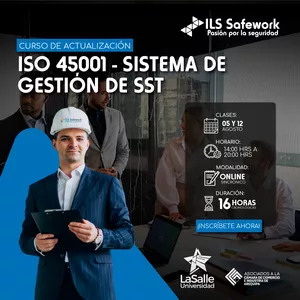 Imagen de portada para Evento online ISO 45001 - C.A.