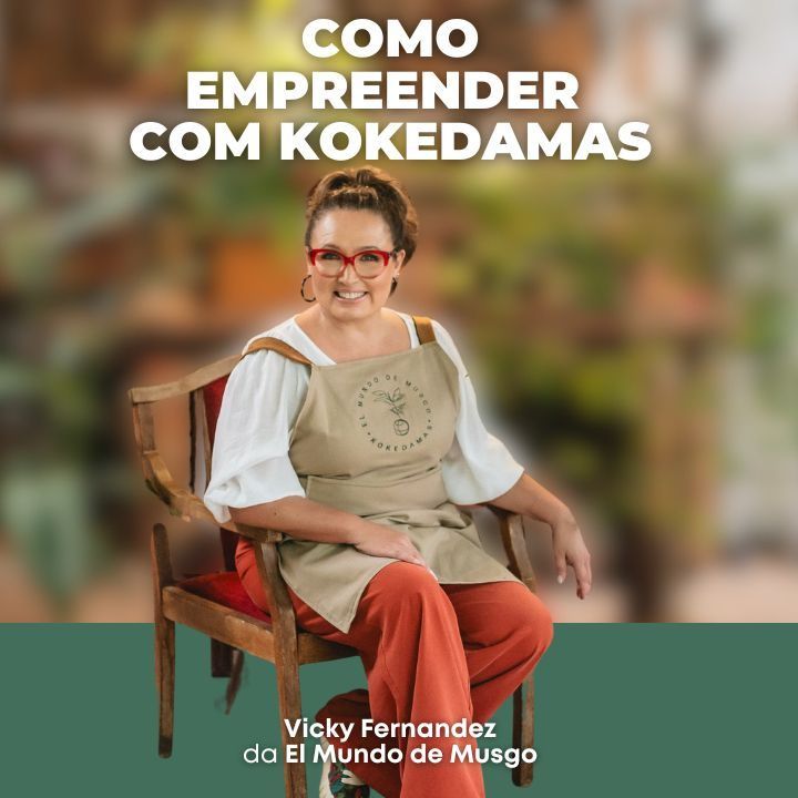 Curso Empreender com Kokedamas