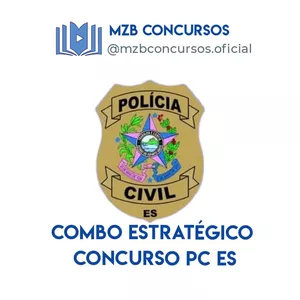 COMBO ESTRATÉGICO CONCURSO PC ES
