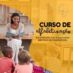 Imagem de capa para o Curso online Curso de Alfabetização - Aprendendo a ler e a escrever por meio da Neurociência