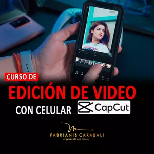 Imagen de portada para Curso online Curso para editar videos con tu teléfono usando Capcut