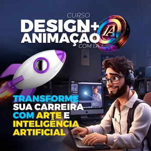 Imagem de Design e Animação com IA criado por Clênio Vila-Nova na hotmart