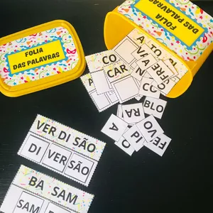 Imagem de capa para o Ebook FOLIA DAS PALAVRAS 