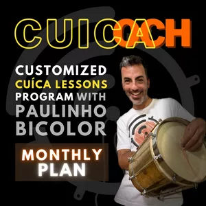 Cover image for Online service CUICOACH ::::: Personal Cuíca Trainer ::::: Monthly plan [PROMO]