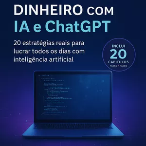 Imagem de capa para o Ebook 20 Maneiras Inteligentes de Usar IA Para Gerar Renda Online (Guia Para Iniciantes)
