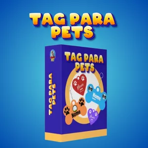 Imagem de capa para o Ebook Tags de Identificação Pet
