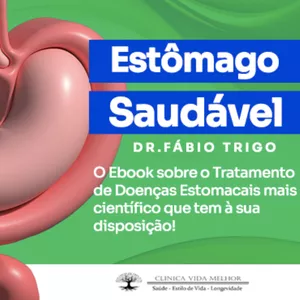 Imagem de capa para o Ebook ESTÔMAGO SAUDÁVEL