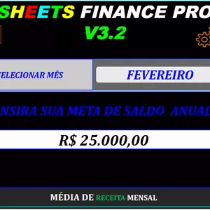 Imagem do curso GSHEETS FINANCE PRO