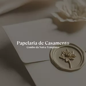 Imagem de capa para o Curso online Combo da Noiva Templates
