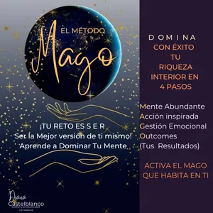 Imagen de portada para Curso online El Método MAGO🧙‍♀️ ¡Domina con éxito tu Riqueza Interior! 