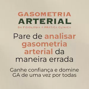 Imagem de capa para o Curso online Gasometria arterial: da fisiologia à prática clínica