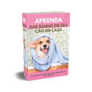 Imagem de capa para o Ebook Aprenda a dar banho em seu cão em casa