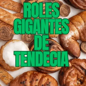 Imagen de portada para Ebook recetario roles de canela