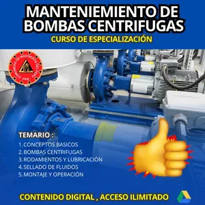 Imagen de portada para Curso online Se un experto en bombas centrifugas