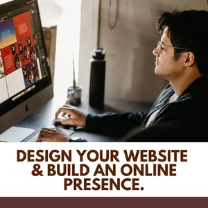 Cover image for Online course Design Your Website &amp; Build An Online Presence.