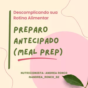 Imagem de capa para o Ebook Preparo Antecipado (Meal Prep)